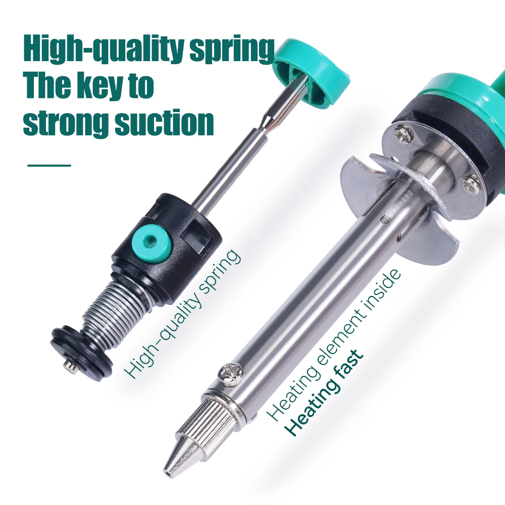 YIHUA-929D-V Tin Sucker, Desol - Desoldering Pump Electric Vacuum Station avaliação e preço
