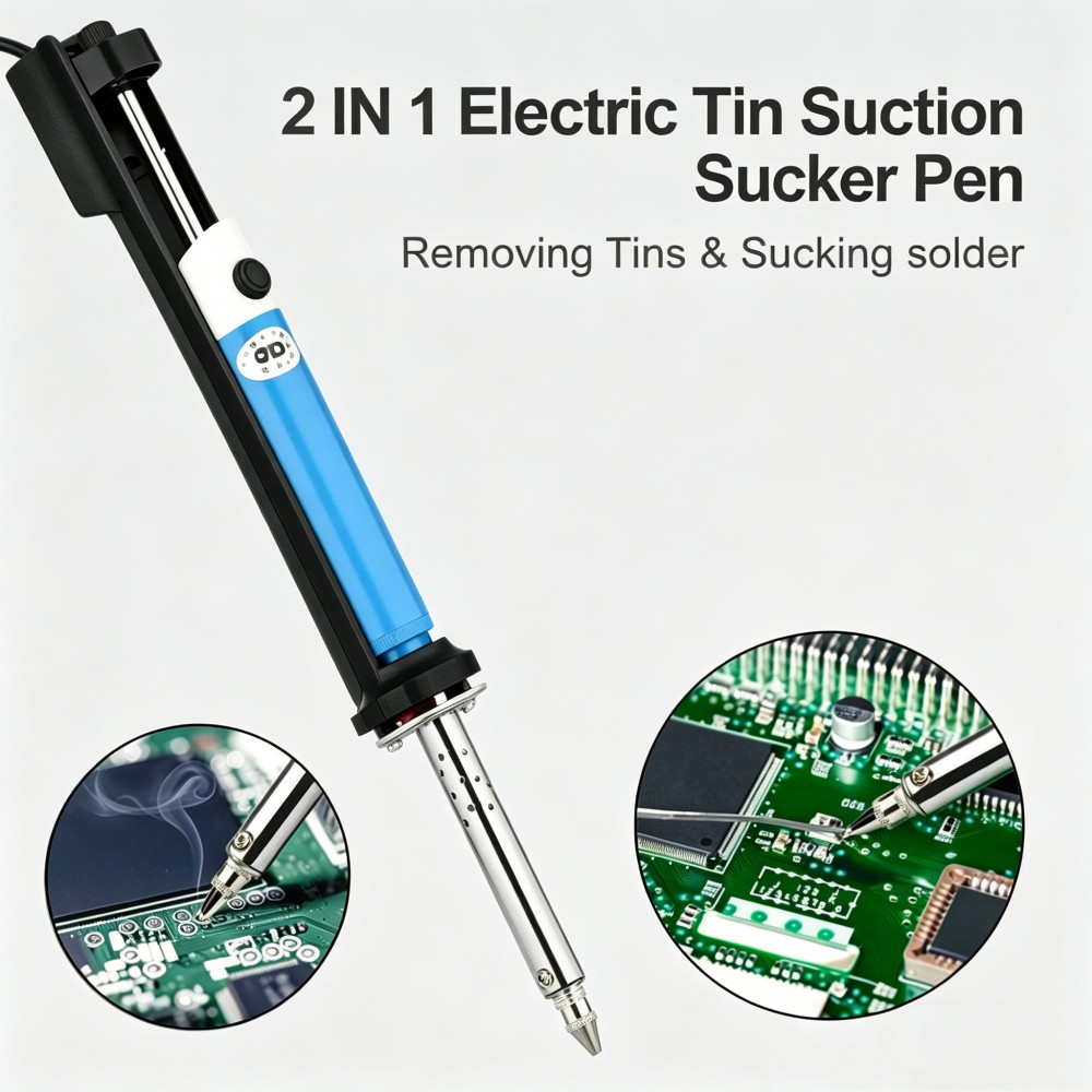 Caneta Desoldadora Elétrica AC - Desoldering Pump Electric Vacuum Station avaliação e preço